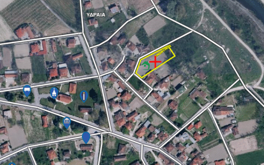 Οικόπεδο 1.671 τ.μ,  Υδραία Αλμωπίας